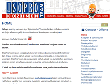 Tablet Screenshot of isopro.nl